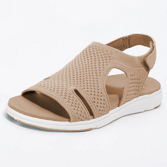 Casual Flyknit Fabric Sandals
