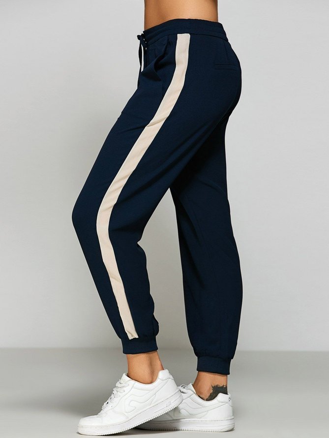 Casual Holiday Sporty Loosen Printed Pants