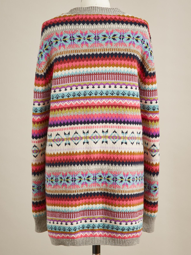 Casual Tribal Loosen Sweater