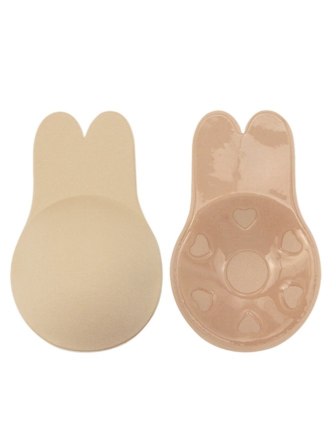JFN  Breathable And Invisible Rabbit Ears Breast Lift Silicone Nipple