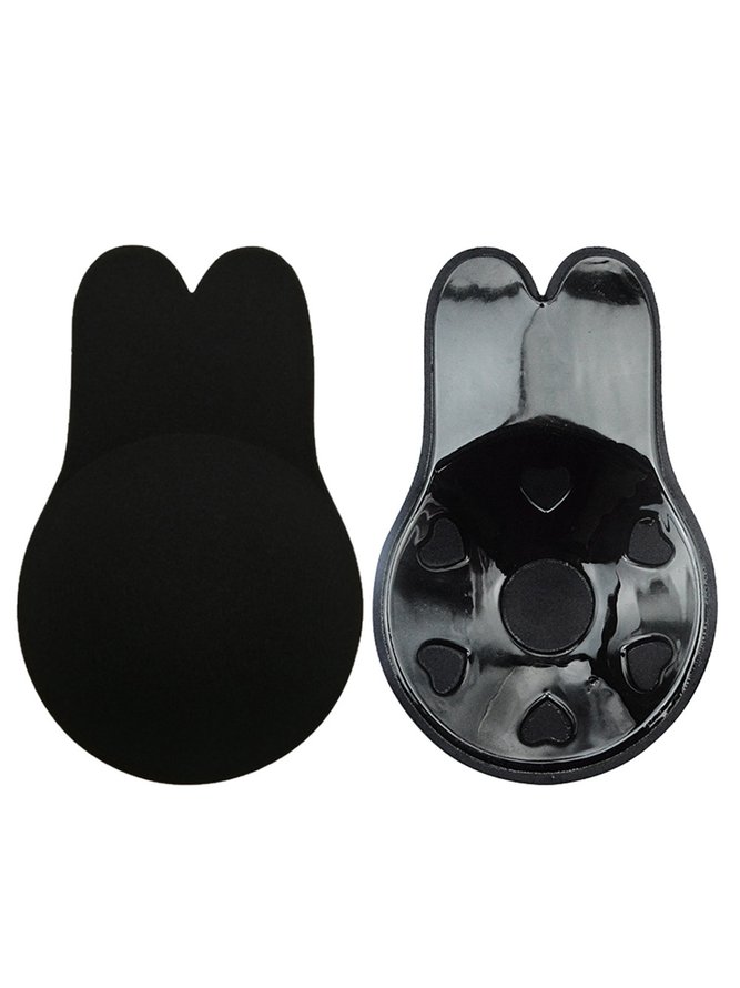 JFN  Breathable And Invisible Rabbit Ears Breast Lift Silicone Nipple