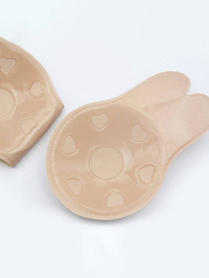 JFN  Breathable And Invisible Rabbit Ears Breast Lift Silicone Nipple
