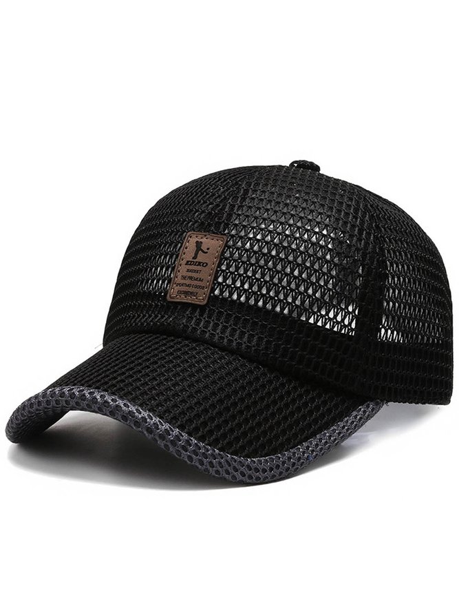 JFN  Men's Breathable Mesh Casual Hat