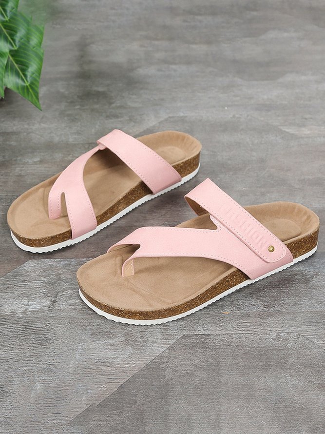 JFN  Simple Resort Thong Birkenstock Slippers