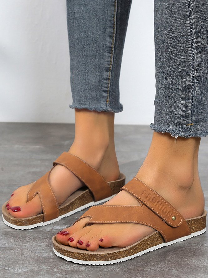 JFN  Simple Resort Thong Birkenstock Slippers