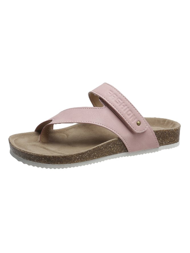 JFN  Simple Resort Thong Birkenstock Slippers