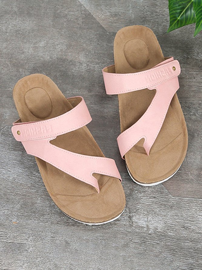 JFN  Simple Resort Thong Birkenstock Slippers