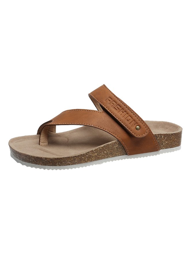 JFN  Simple Resort Thong Birkenstock Slippers