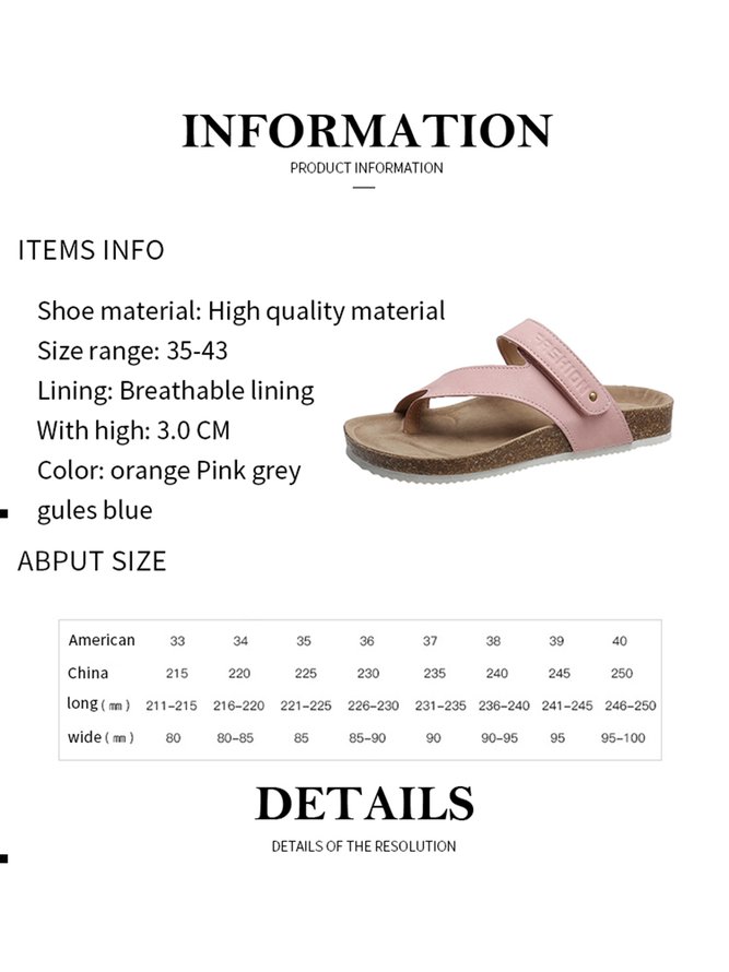 JFN  Simple Resort Thong Birkenstock Slippers