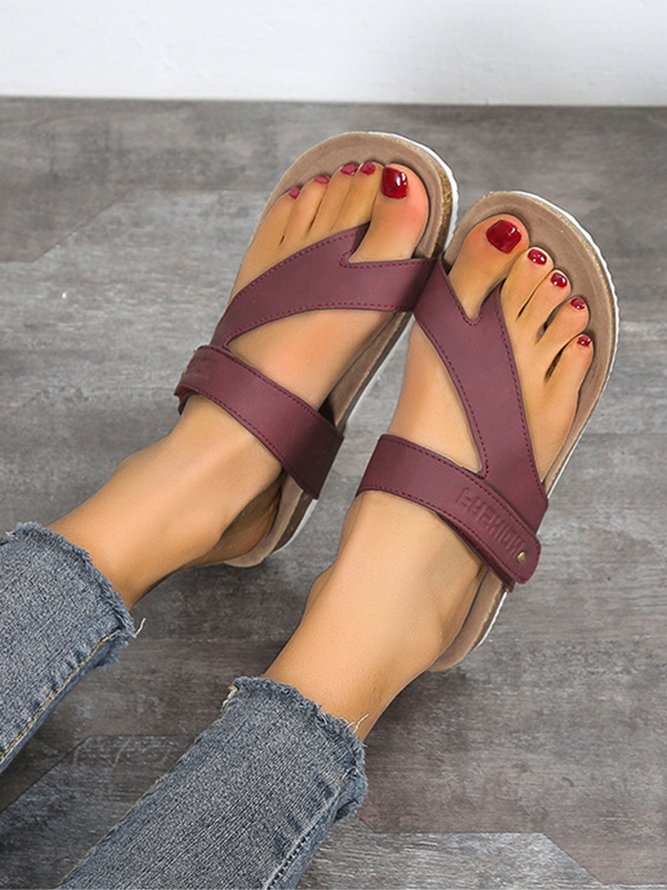 JFN  Simple Resort Thong Birkenstock Slippers
