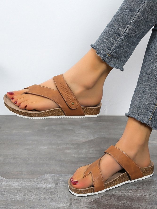 JFN  Simple Resort Thong Birkenstock Slippers