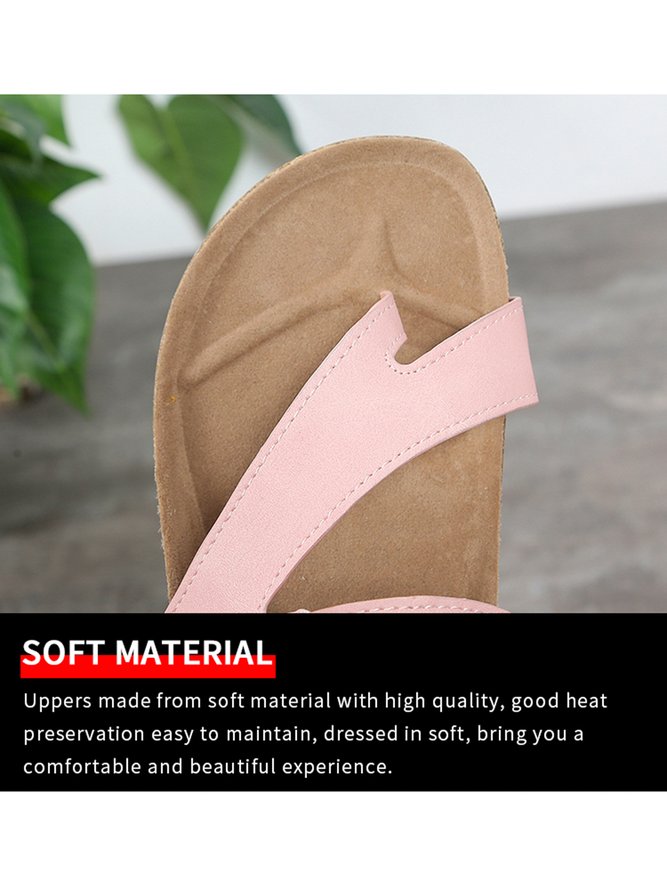 JFN  Simple Resort Thong Birkenstock Slippers