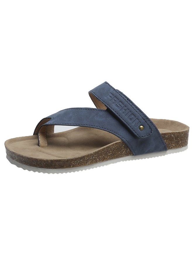JFN  Simple Resort Thong Birkenstock Slippers