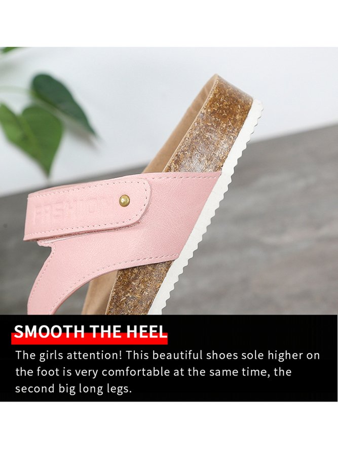 JFN  Simple Resort Thong Birkenstock Slippers