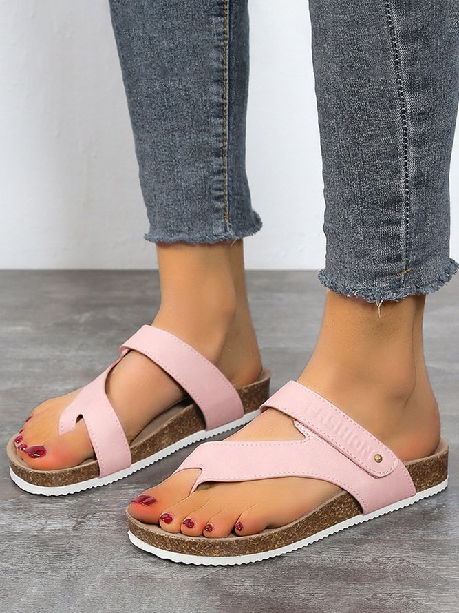 JFN  Simple Resort Thong Birkenstock Slippers