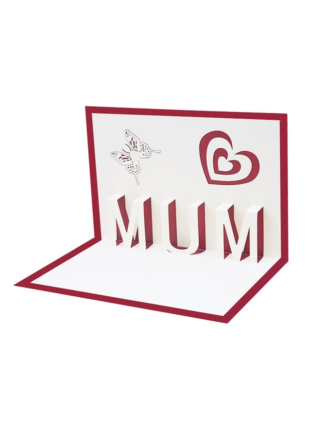JFN  Mother's Day Greeting Card Birthday Blessing Card