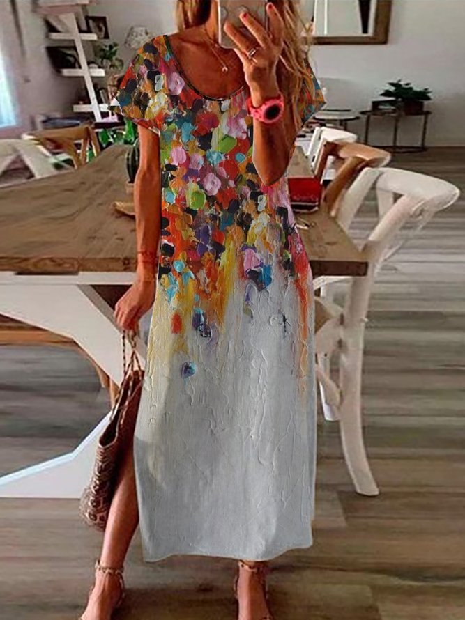 Vintage Weaving Dress