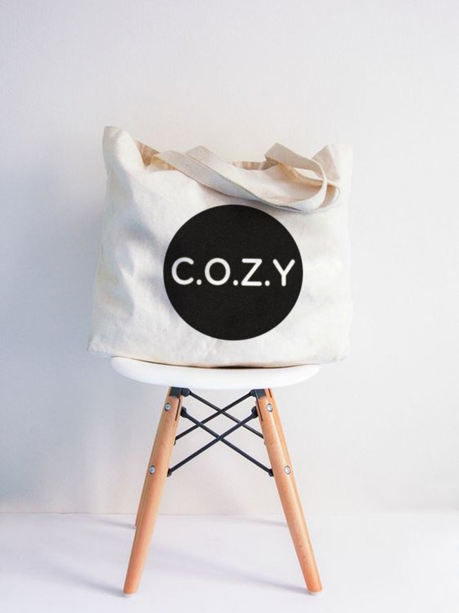 JFN COZY Exclusive Canvas Shopping Bag