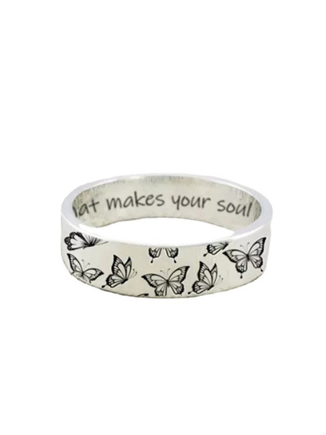 JFN Do What Makes Your Soul Shine Engraved Ring