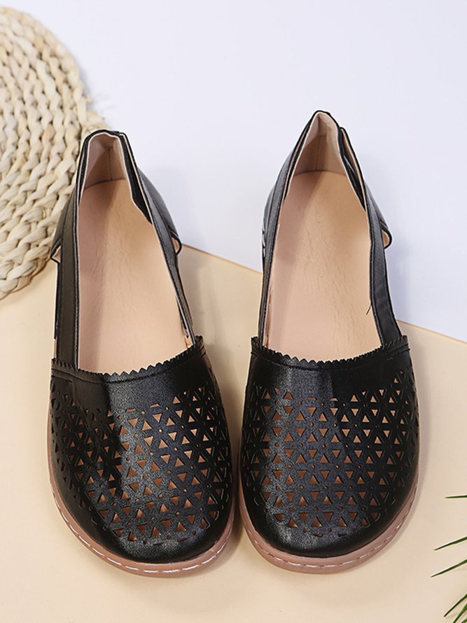 JFN Vintage Hollow Breathable Shoes