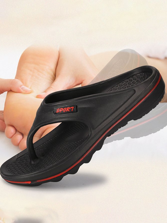 JFN Men's Fashion Flip-Flops Anti-Slip Sandals