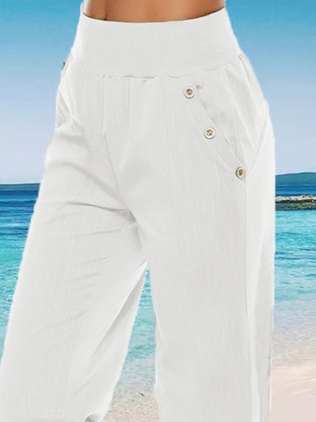JFN Basics Loosen Plain Pants