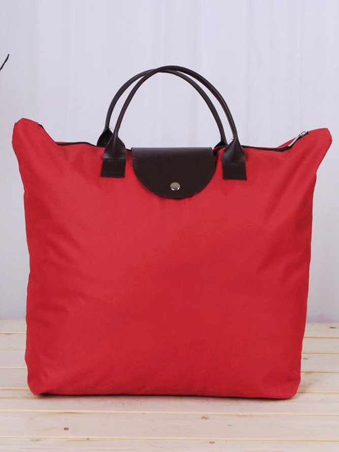 JFN Lightweight Foldable Tote Bag Oxford Bag Large Capacity Shopping Bag
