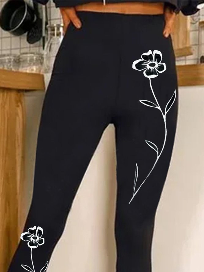 JFN Casual Floral Leggings
