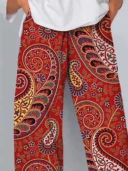 Paisley Vintage Casual Pants