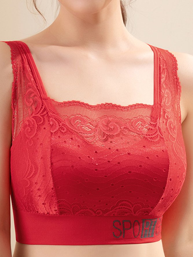 Sexy Lace No Steel Rings Beautiful Back Wrap Underwear