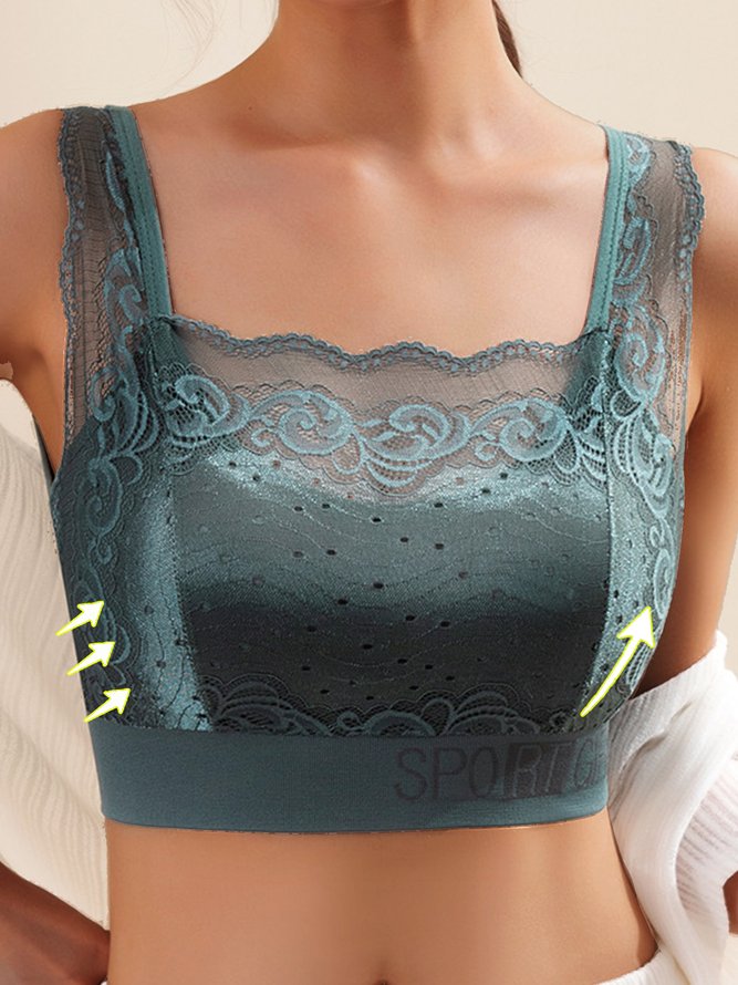 Sexy Lace No Steel Rings Beautiful Back Wrap Underwear