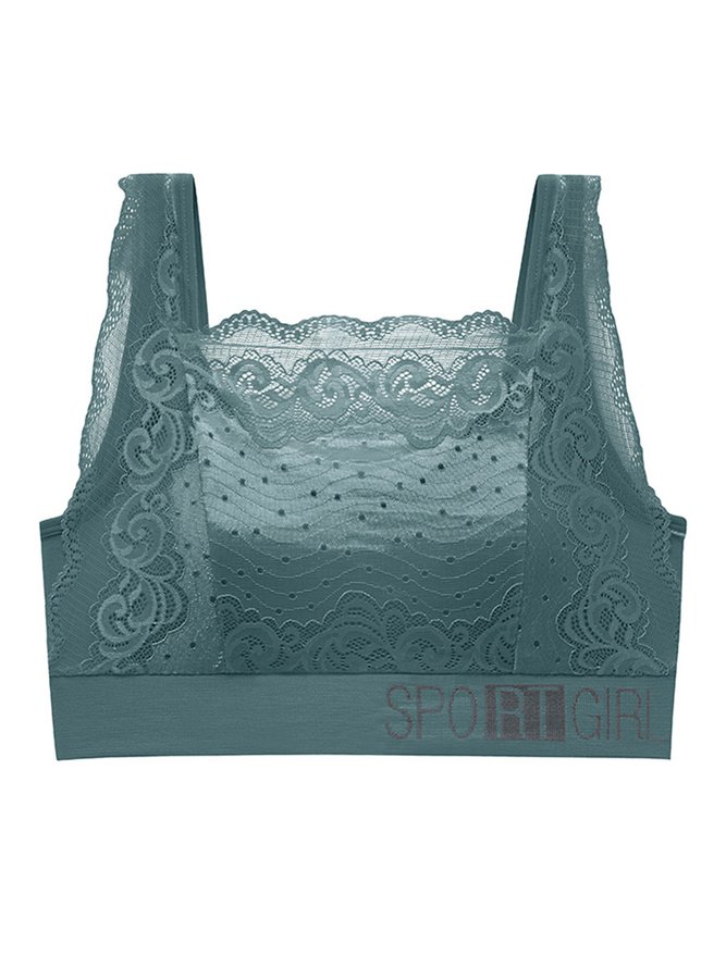 Sexy Lace No Steel Rings Beautiful Back Wrap Underwear