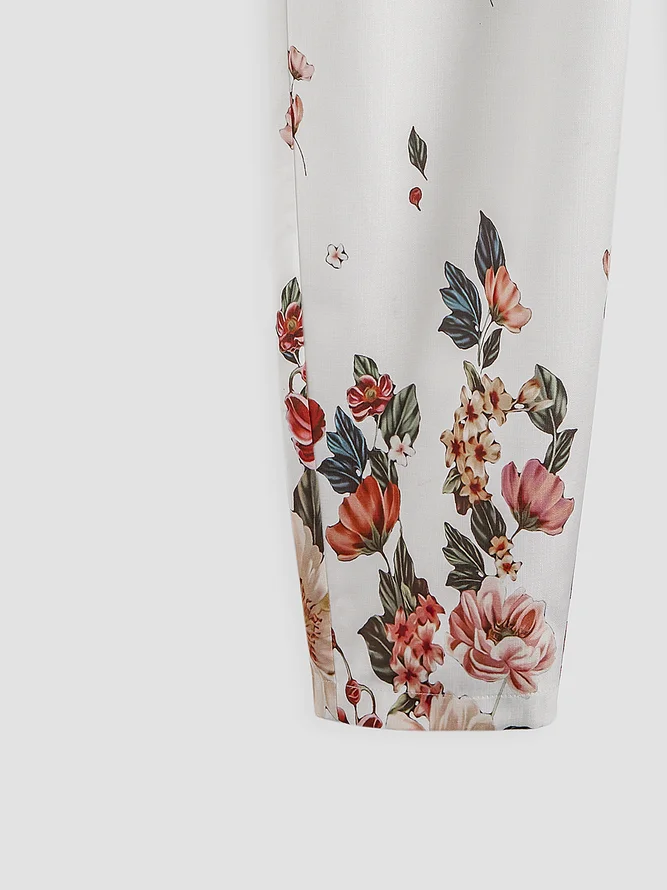 JFN Floral Casual Pants