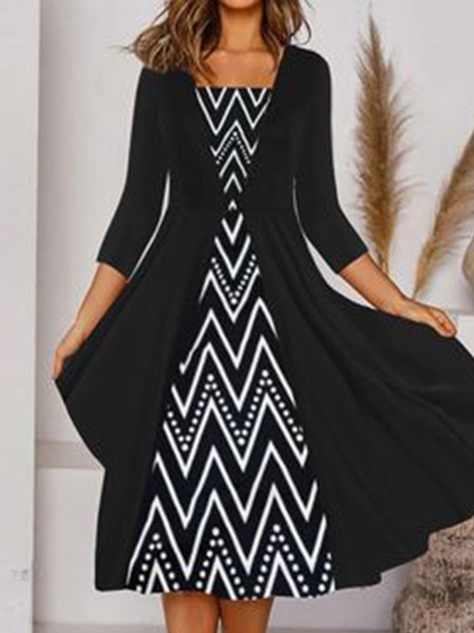 Urban Square Neck Prom Dress