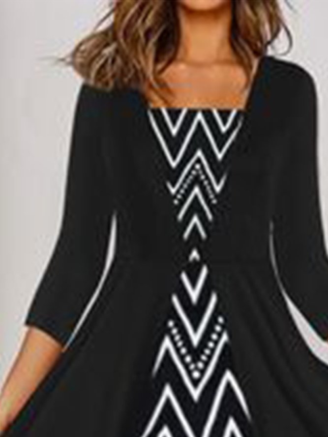 Urban Square Neck Prom Dress