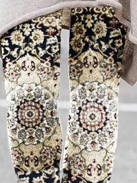 Floral Regular Fit Leggings