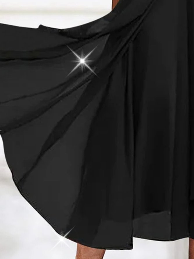 Wedding party Sequin elastic Elegant midi Prom Dress