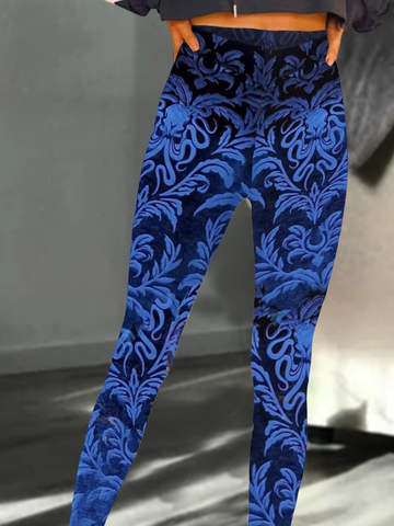 Ethnic  Tight Casual Leggings
