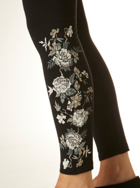 Floral Regular Fit Leggings