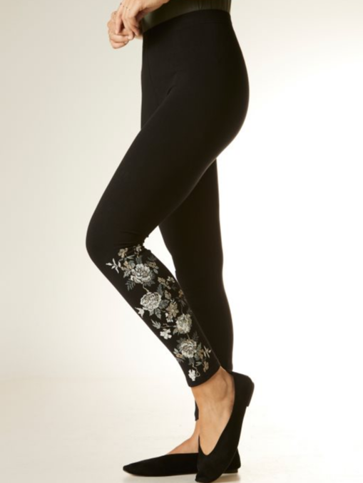 Floral Regular Fit Leggings