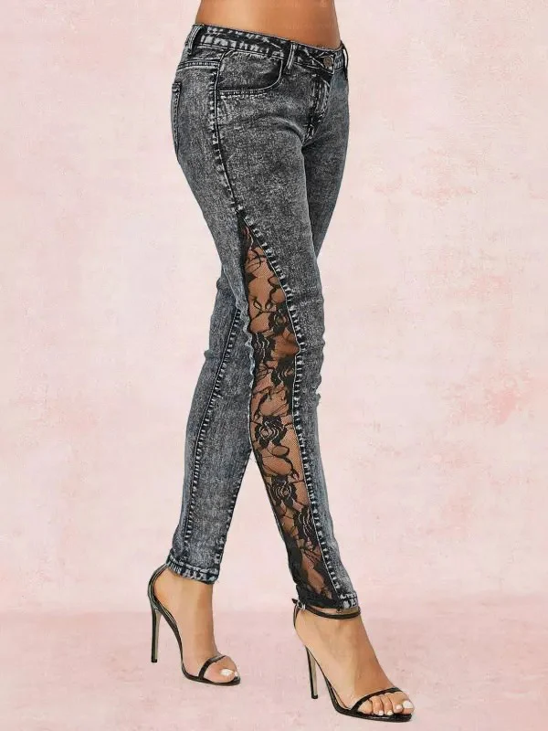 Plain Tight Jeans