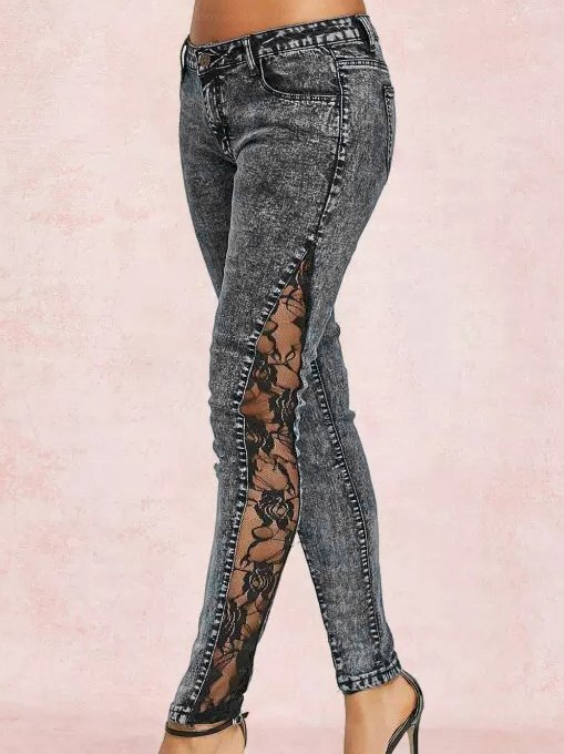 Plain Tight Jeans