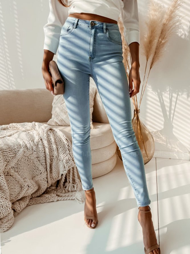 Casual Denim Regular Fit Jeans
