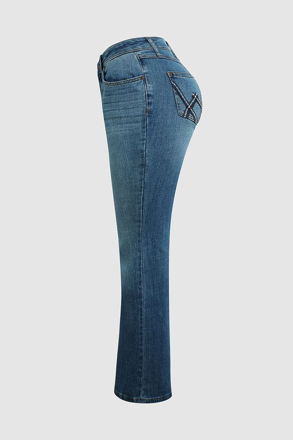 Loose Ombre Denim Jean