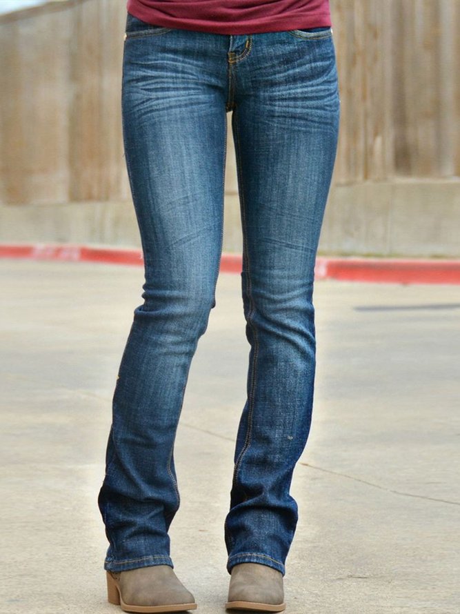 Loose Ombre Denim Jean