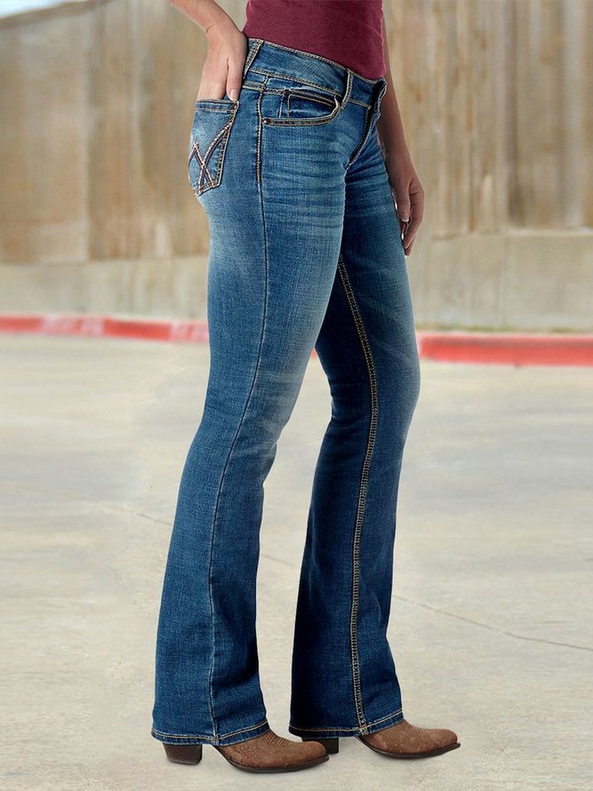 Loose Ombre Denim Jean