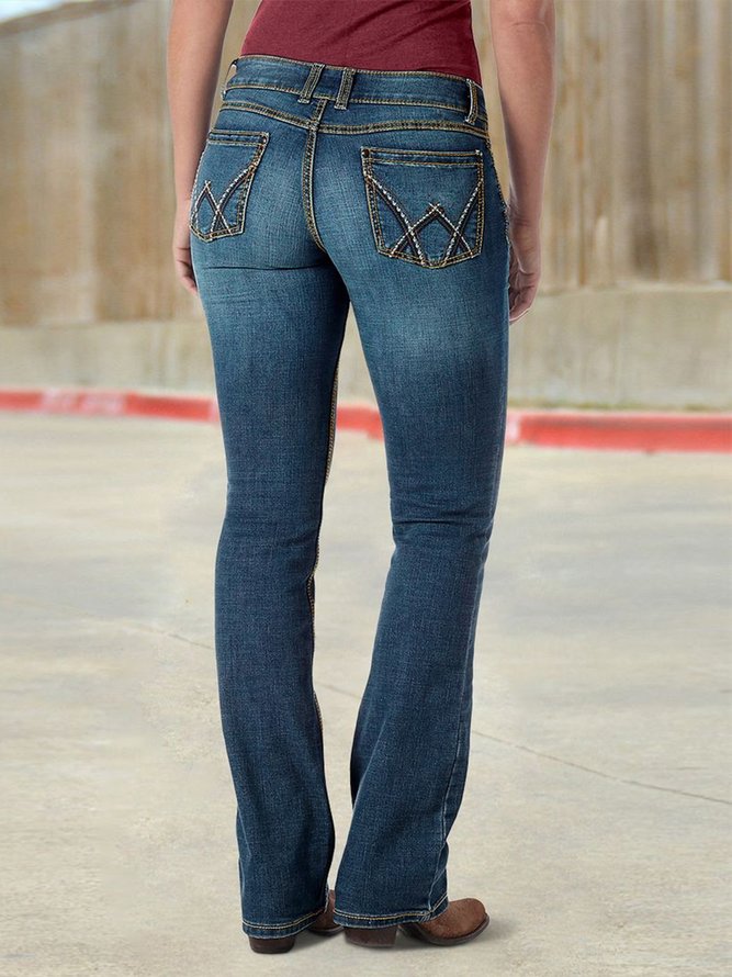 Loose Ombre Denim Jean