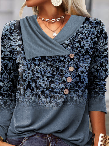 Cross Neck Casual Top