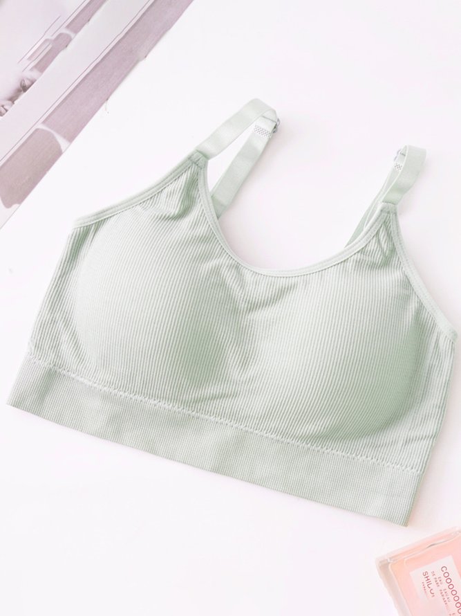 Seamless Breathable Push-Up Sports Bra