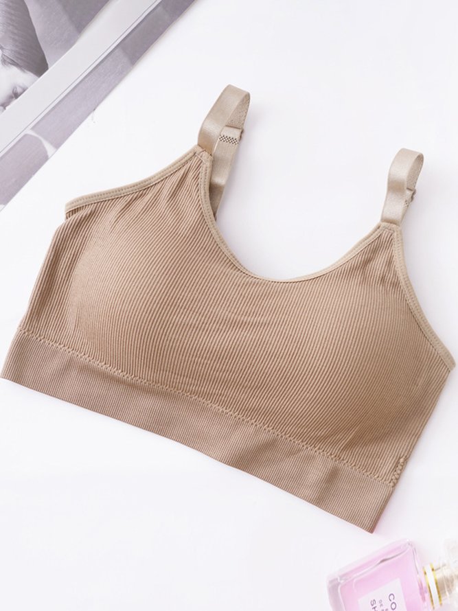 Seamless Breathable Push-Up Sports Bra